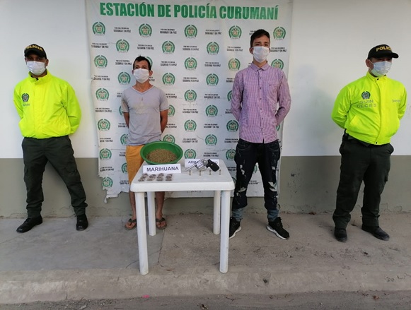 En Curumaní fue catpturado alias «el gollo» por tráfico de narcóticos y porte de armas