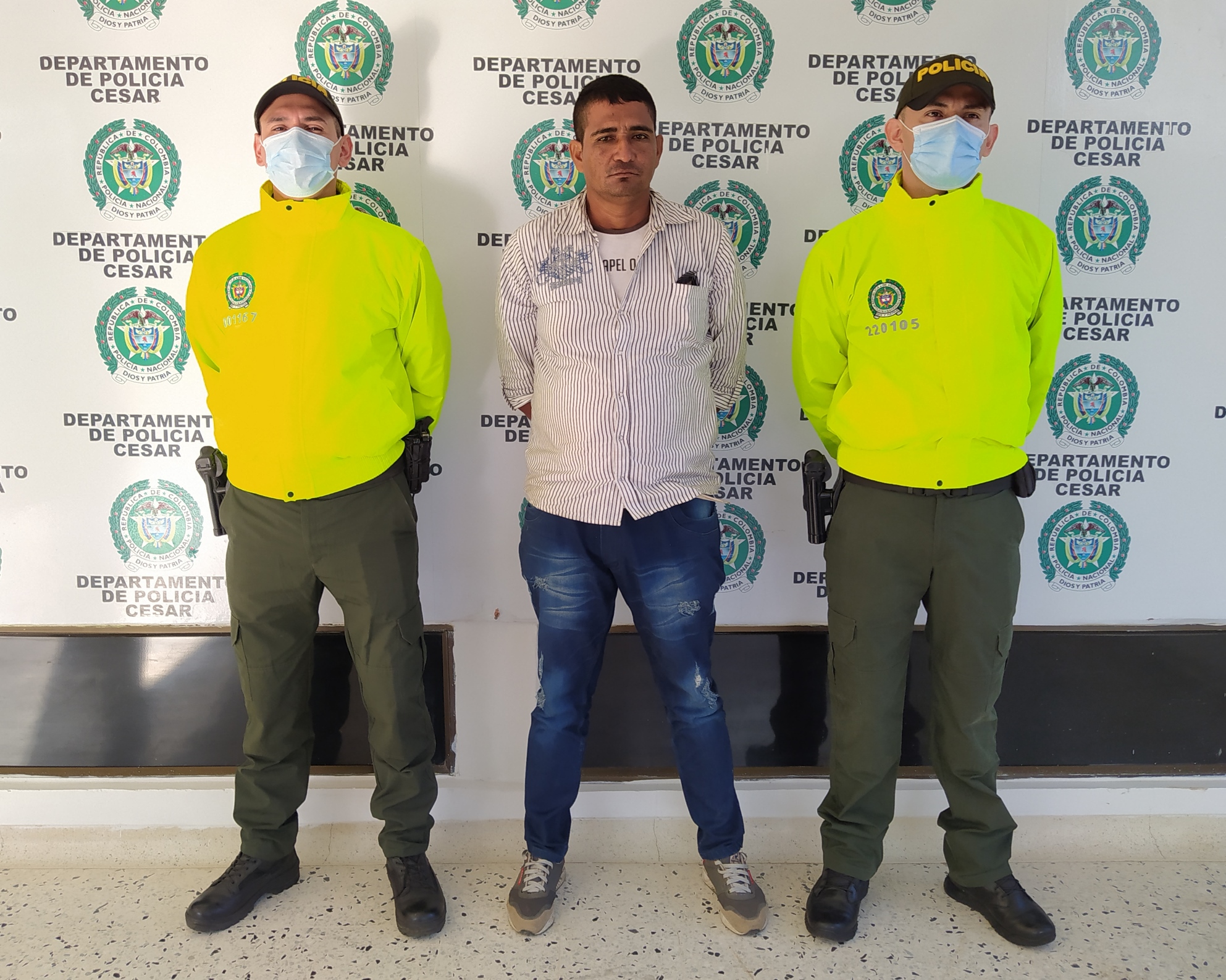 Capturado en Tamalameque alias «ratón» jefe de sicarios al servicio del clan del golfo