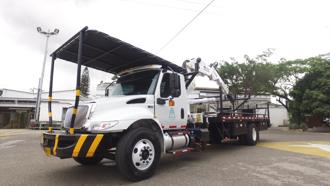 CENS pone en servicio nuevo carro grúa para el sur del Cesar y el Catatumbo