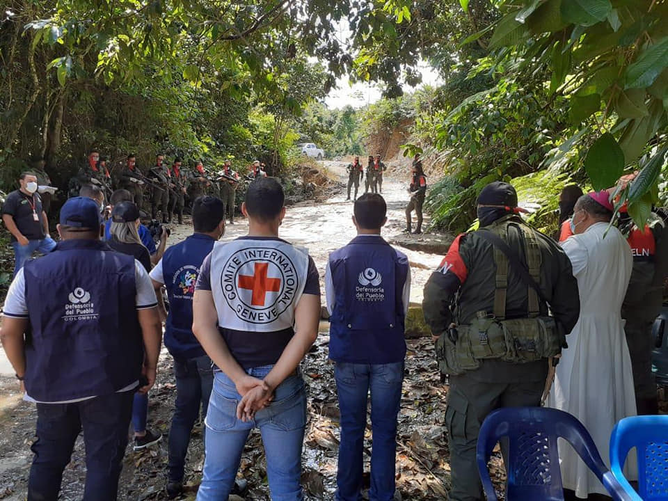 Soldados secuestrados por el ELN en Norte de Santander fueron liberados