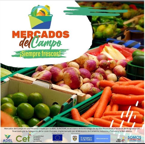 Alistamiento para la puesta en marcha e implementación de Mercados del Campo, una estrategia que busca posicionar la economía campesina del Sur del Cesar