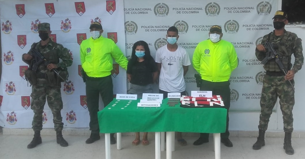 En Aguachica detenidos presuntos informantes del frente Camilo Torres del ELN