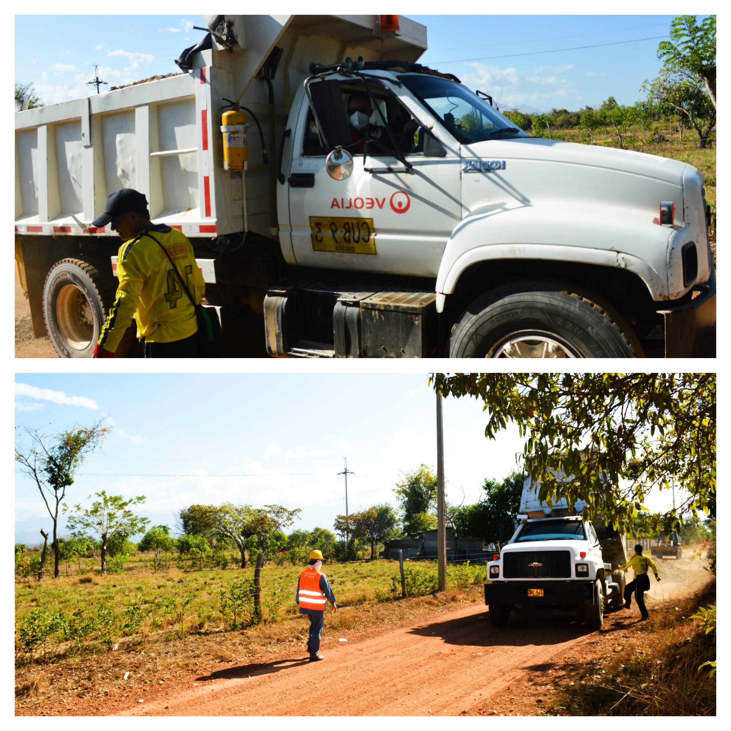 Veolia realizó mantenimiento sobre la vía Puerto Mosquito – Las Bateas