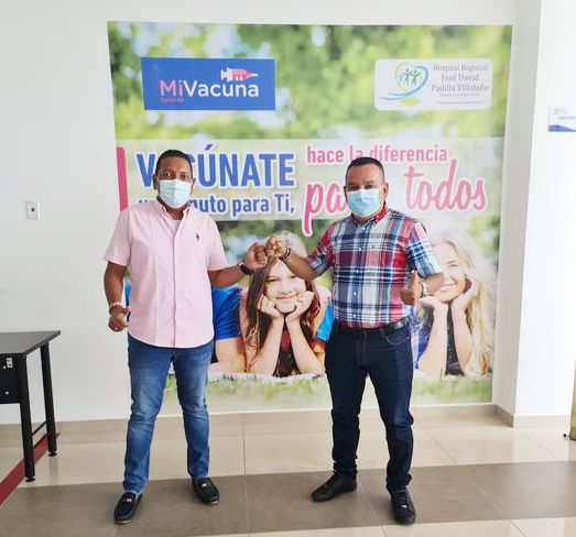 Alcalde de Rio Viejo realiza gestiones de cooperación con el Hospital Regional José David Padilla Villafañe