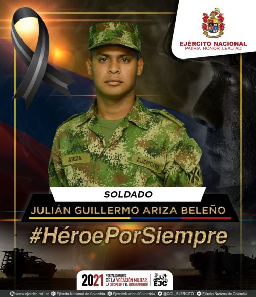 Rayó mató a soldado en el municipio de Codazzi