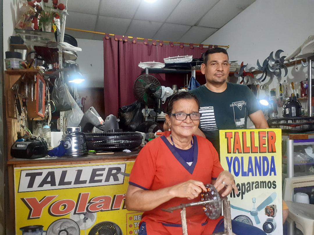 Yolanda Villazón Olivera, la reina de la reparación y mantenimiento de artículos para el hogar