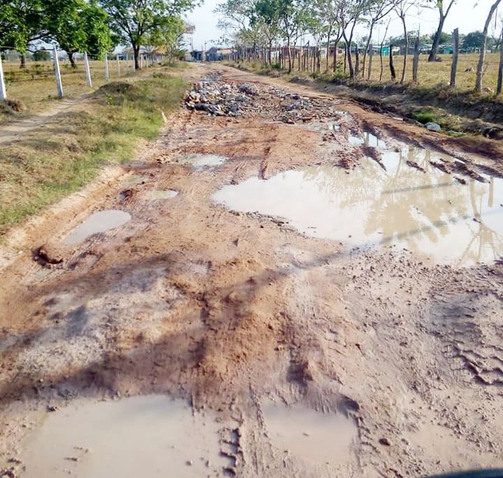 Campesinos de Aguachica se quejan por el mal estado de sus vías