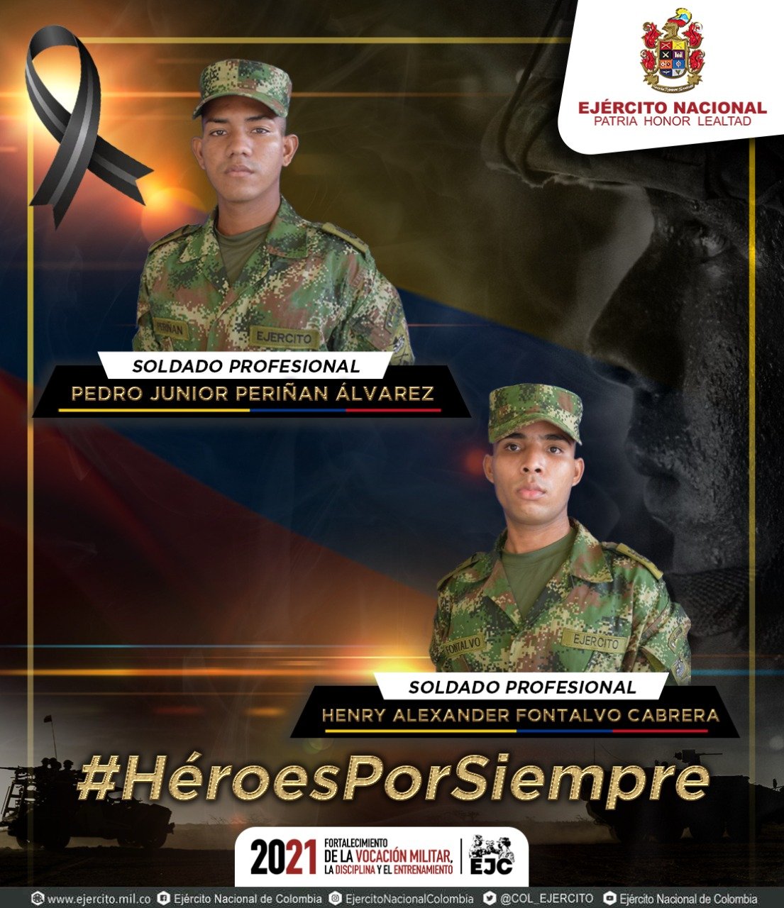 Ataque armado en sur de Bolívar deja dos soldados muertos y otro herido