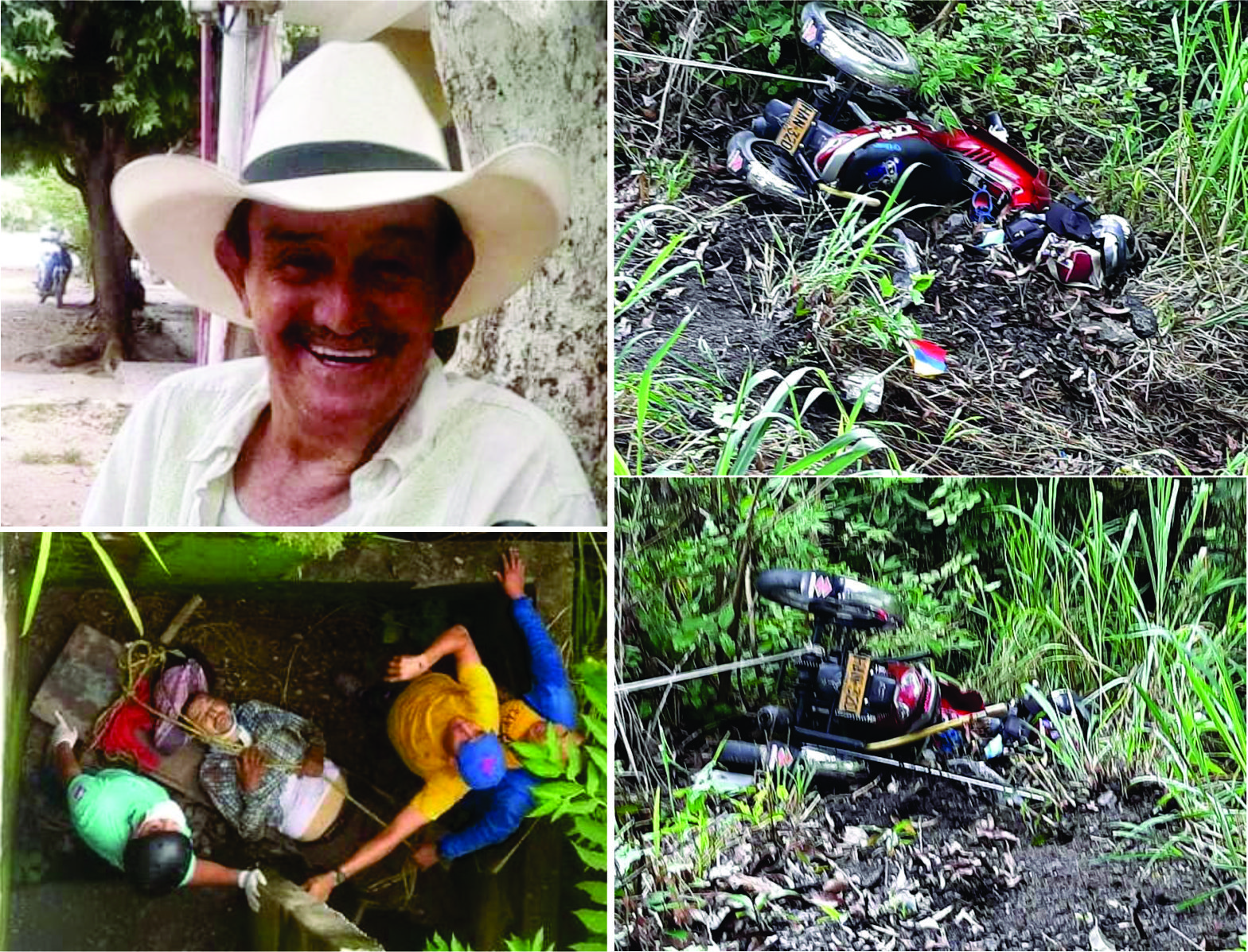 Falleció hombre discapacitado de 77 años de edad tras sufrir un accidente de tránsito