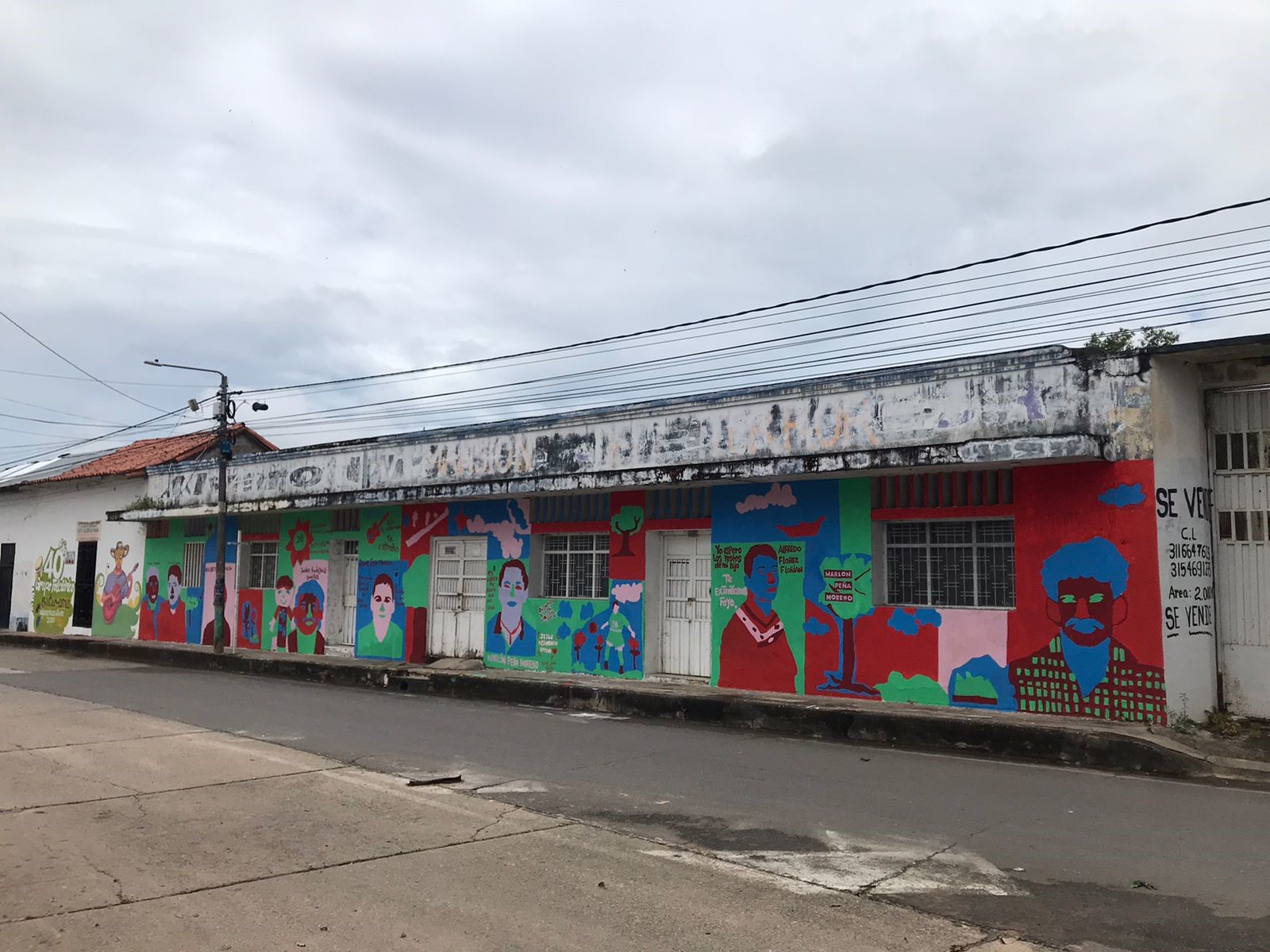 Conmemoración artística por el Día Internacional de las Víctimas de Desapariciones Forzadas
