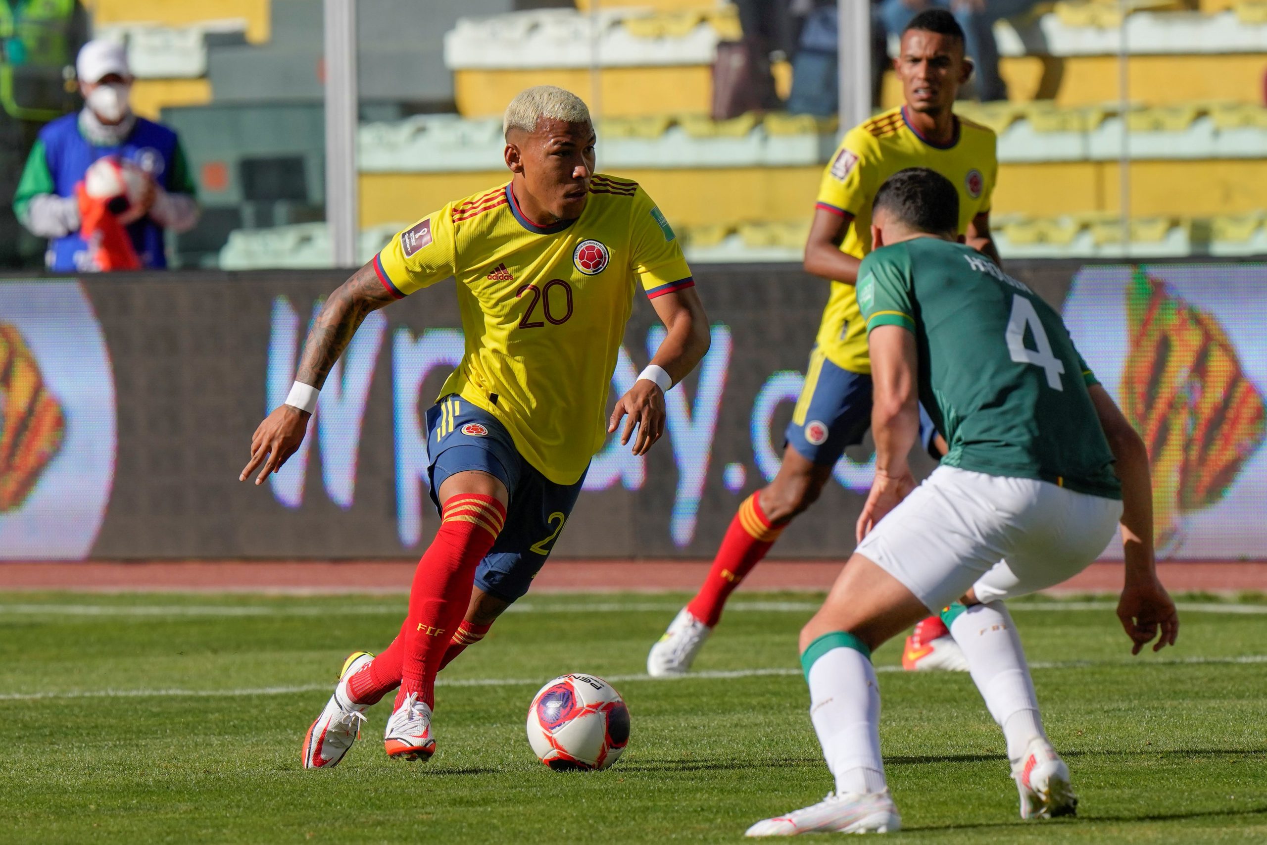 Colombia empató 1 a 1 con Bolivia en La Paz por las eliminatorias a Catar 2022