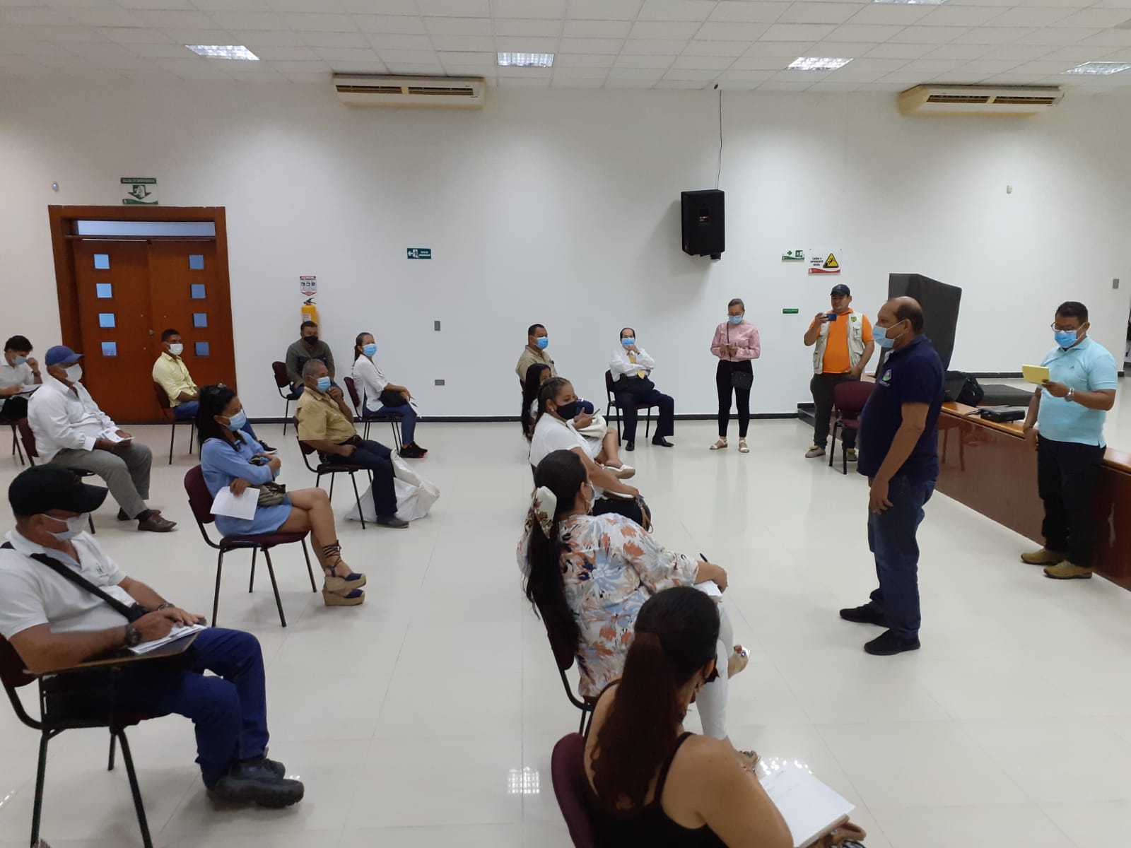 Secretaría de gobierno departamental ofreció capacitación para elecciones comunales