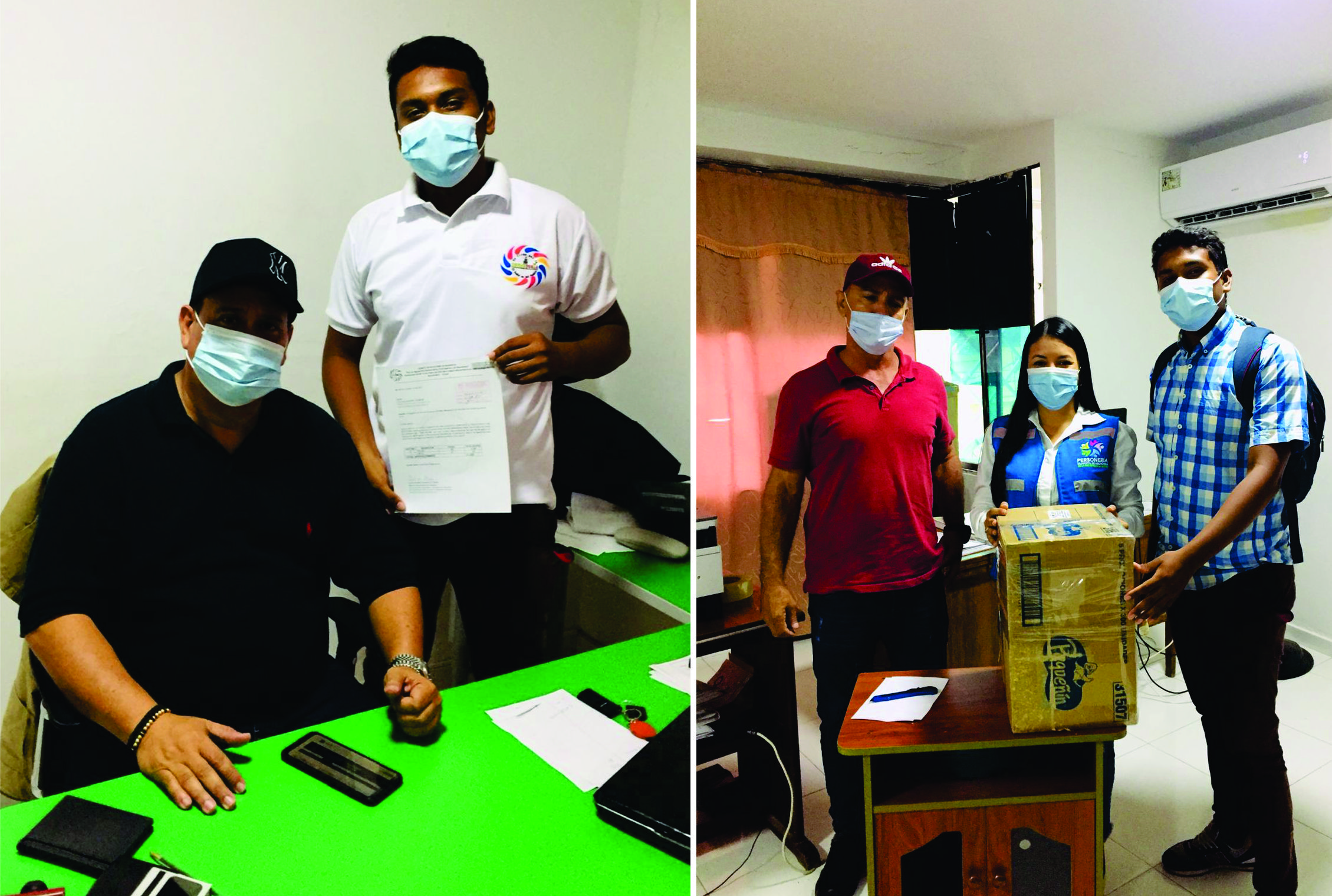 Voceros de la revocatoria del alcalde de Aguachica entregaron firmas ante la Registraduría