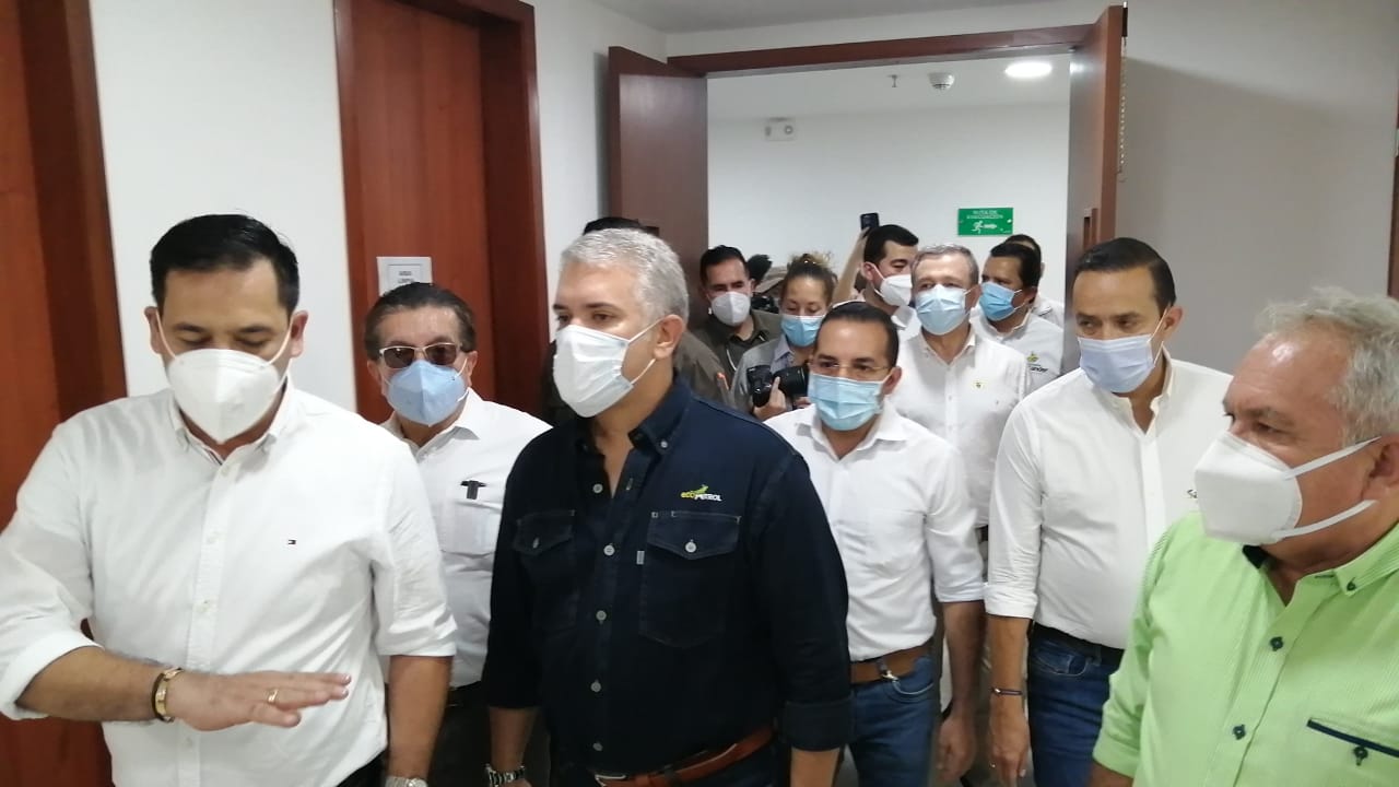 Presidente Duque inauguró Hospital San Juan de Dios de Barichara Santander