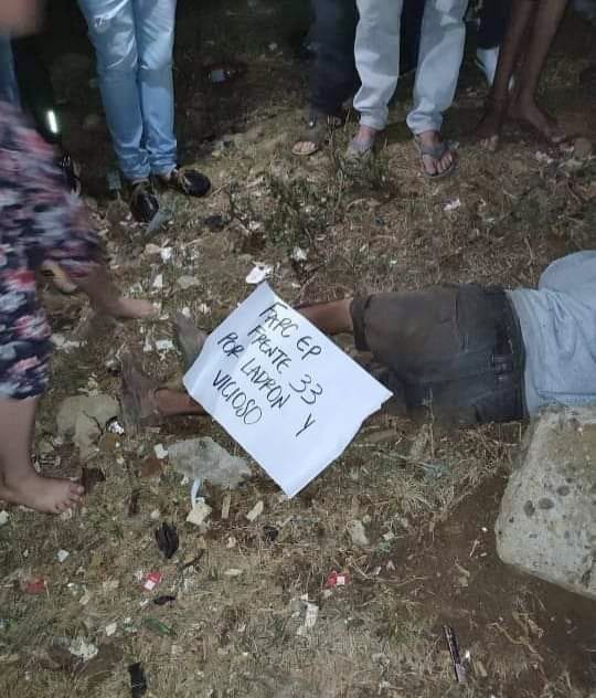 En Ábrego las Farc-EP se atribuyó asesinato de un hombre