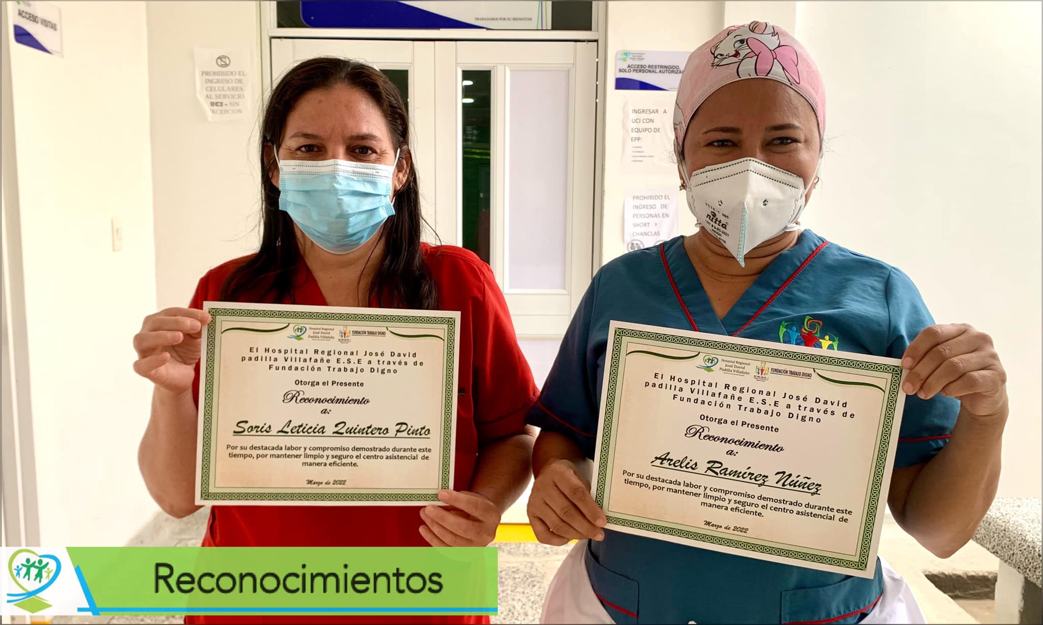 Reconociendo al buen desempeño y compromiso al trabajo