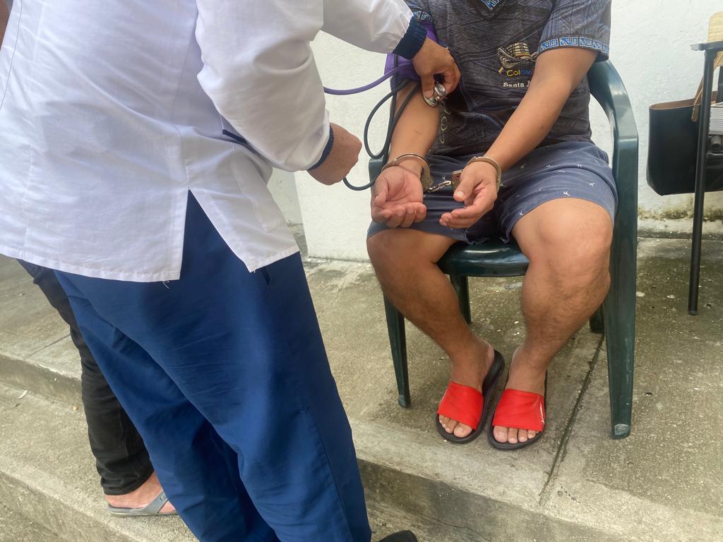 Hospital Local de Aguachica realizó jornada de salud en la estación de policía de Aguachica