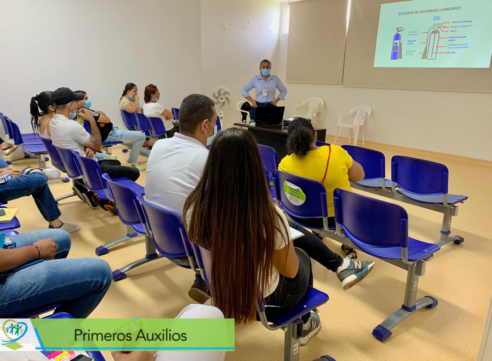 Personal del Hospital José David Padilla Villafañe recibió curso sobre Primeros Auxilios
