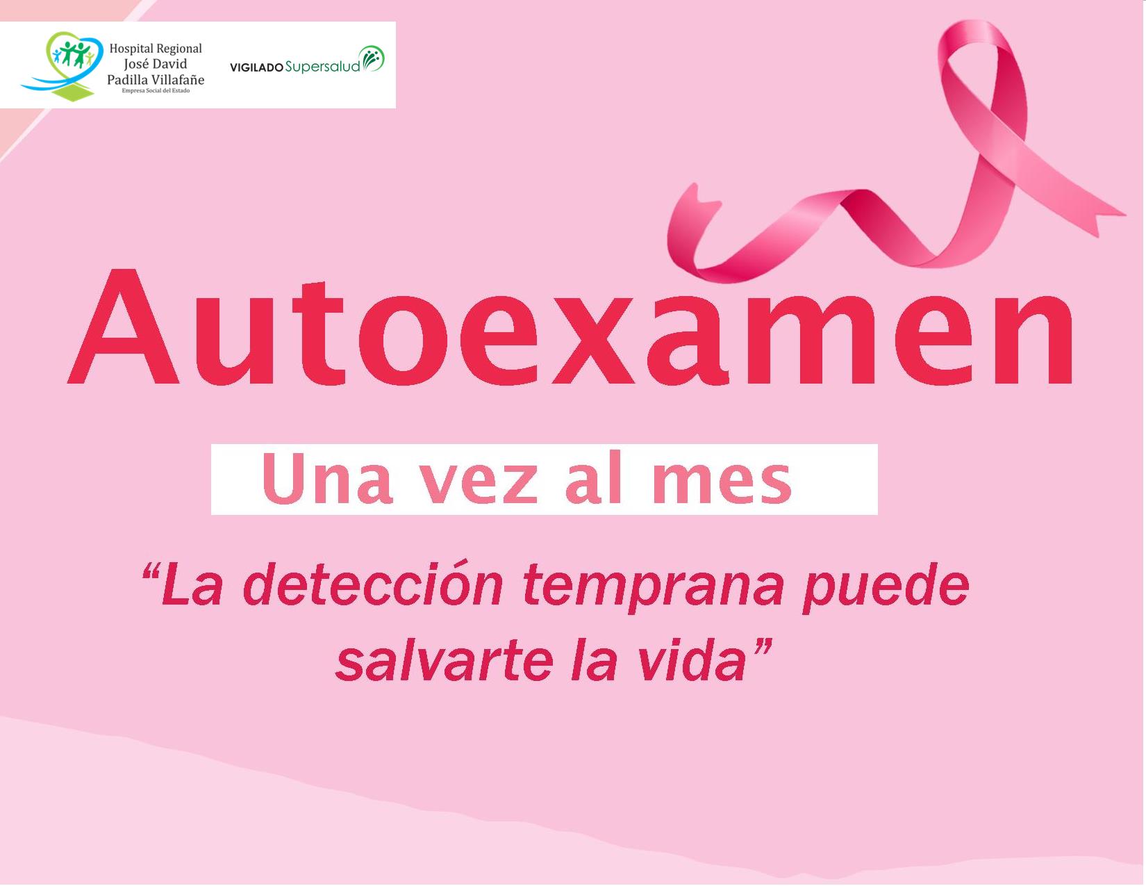 Desde el Hospital Regional de Aguachica destacan la importancia de la autoexploración para detectar a tiempo el cáncer de mama