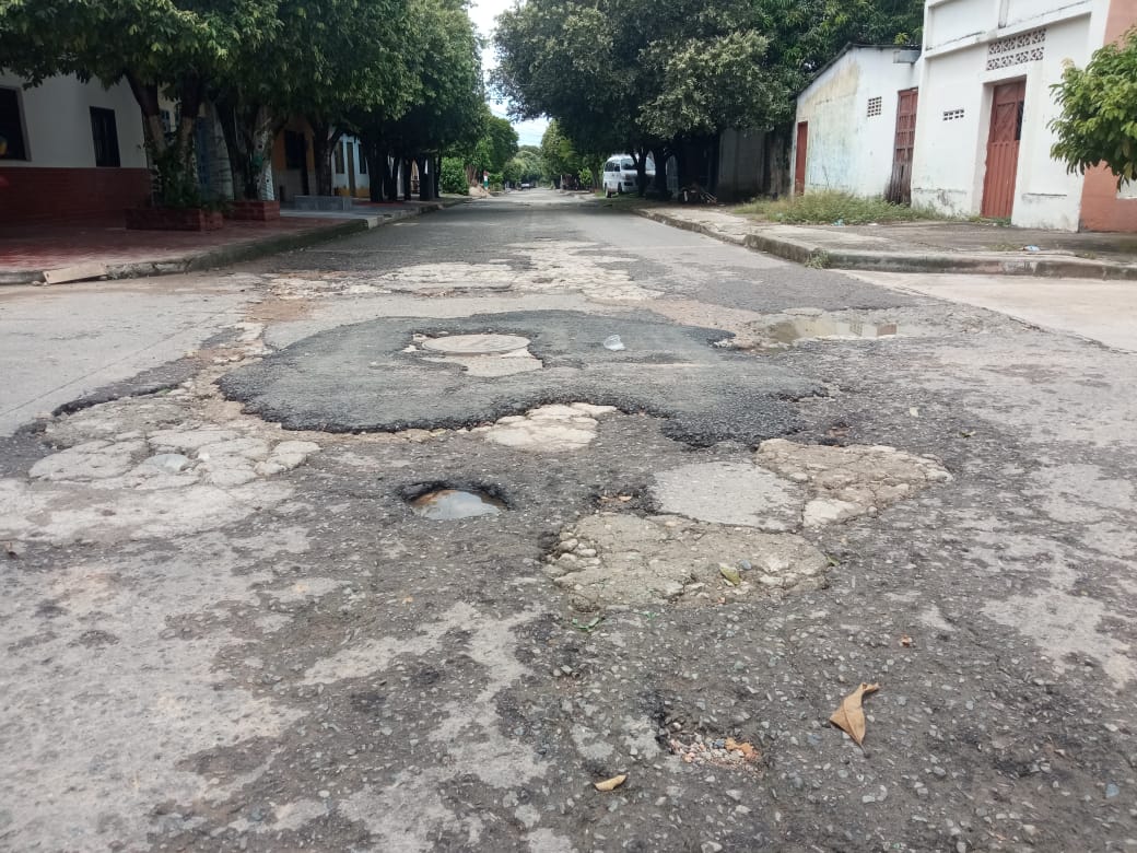 Obras de reparcheo en Aguachica generan inconformidad en la ciudadanía