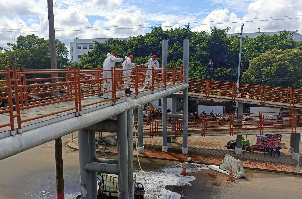 Veolia y su compromiso con la limpieza de las áreas públicas de la ciudad de Aguachica