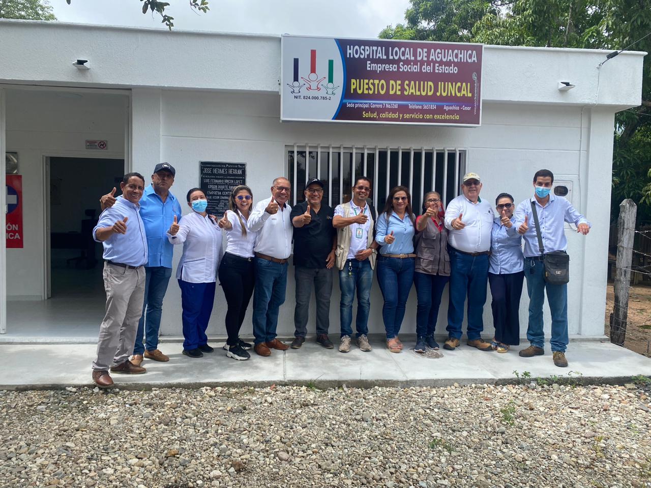 Hospital Local de Aguachica recibió adecuaciones en el centro de Salud de El Juncal