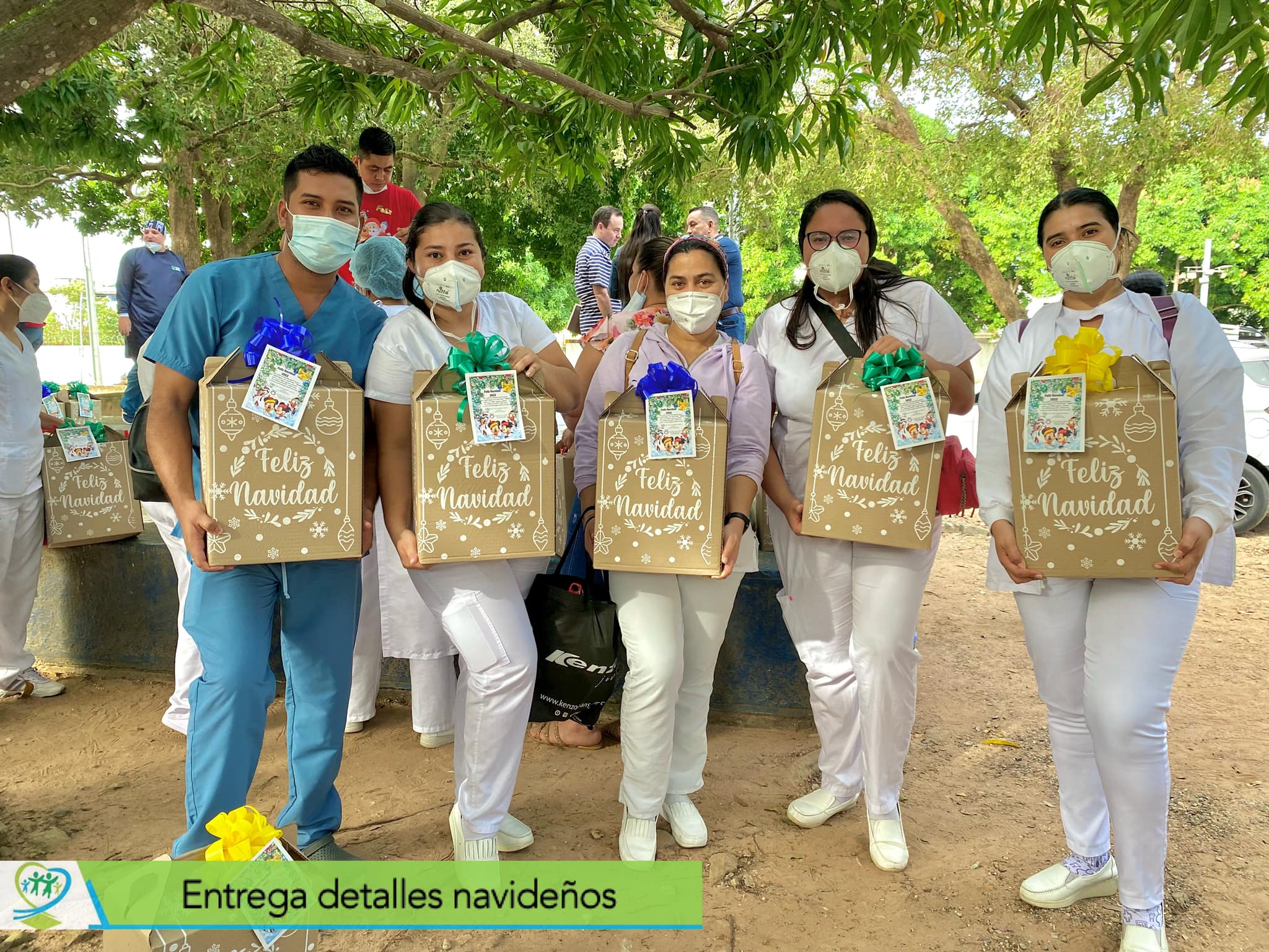 Gerente del Hospital Regional hizo acompañamiento en la entrega de detalles navideños