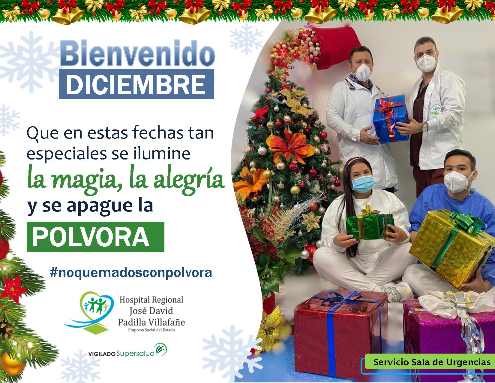 Por unas fiestas decembrinas sin niños ni adultos quemados #NoALaPolvora