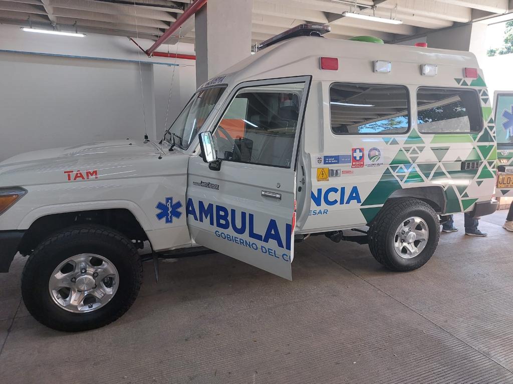 Gobernación del Cesar entregó ambulancia medicalizada al Hospital Regional de Aguachica