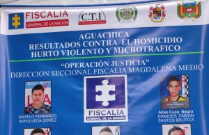 Cuatro personas capturadas en diferentes allanamientos el fin de semana en Aguachica