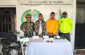 Capturan dos presuntos guerrilleros de las FARC