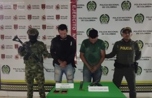 Dos capturados por el delito de secuestro en Aguachica