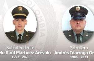 Dos policías muertos, tres más heridos y un civil muerto dejó atentado terrorista en Tibú
