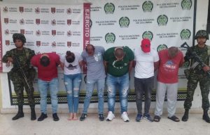 Con 30 capturas, la Quinta Brigada desarticuló tres bandas de grupos de delincuencia organizada en Santander y sur de Cesar