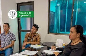 Gerente de Planeación y Obras de Aguachica se reunió con contratista del Plan Vial del Departamento del Cesar