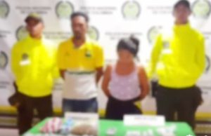 Capturado «Manotas o Búcaro» y “Yeni,” presuntos dinamizadores del tráfico local de estupefacientes en Aguachica