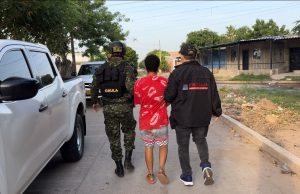 Ejército Nacional y Fiscalía capturaron a una mujer por la presunta desaparición de su hijo en La Paz, Cesar