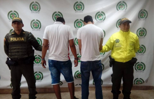 Dos capturados en Aguachica por posesión de moto y tráfico de estupefacientes