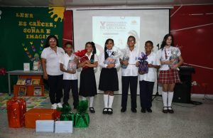 Ganadores del V Concurso Intercolegial de Lectura en Voz