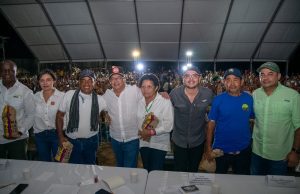 El Gobierno del Cesar agradece al presidente Petro la entrega de 7.244 hectáreas a familias víctimas de la violencia en Chimichagua