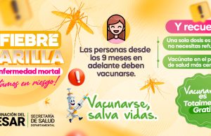 Vacunarse salva vidas: Gobernación del Cesar – Secretaria de Salud departamental