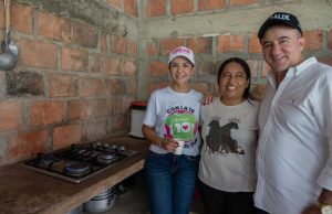 Con gas en sus cocinas, llevado por el Gobierno del Cesar, y progreso en sus vidas, los habitantes de los corregimientos Palestina y La Floresta ven mejores sus días