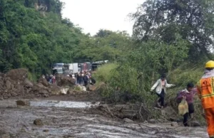 Once municipios del Cesar en alerta roja por riesgos de deslizamientos de tierras