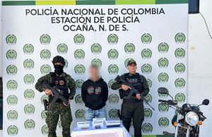 Capturan a alias “Evelio”, presunto perfilador de víctimas para extorsión del grupo Los Pelusos en Ocaña