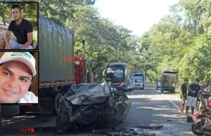 Dos muertos y cinco heridos en accidente de tránsito en la vía Casacará – Codazzi