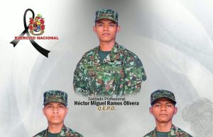 Tres soldados muertos y ocho heridos en ataque del ELN en el Carmen Norte de Santander