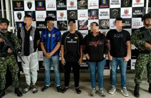 Capturan a integrantes de las AUC por falsificación de dinero y extinción de dominio