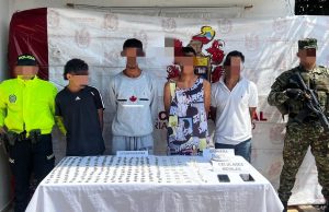 Ejército Nacional logra la captura de cuatro presuntos integrantes del Clan del Golfo en el departamento del Cesar