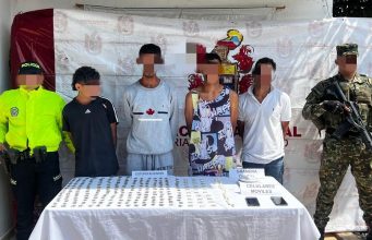 Ejército Nacional logra la captura de cuatro presuntos integrantes del Clan del Golfo en el departamento del Cesar