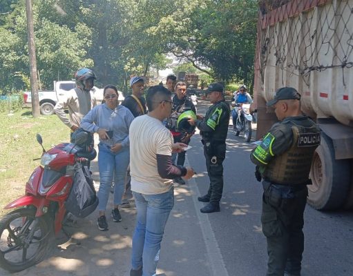 En vías del Cesar, la seguridad no se detiene durante el puente festivo